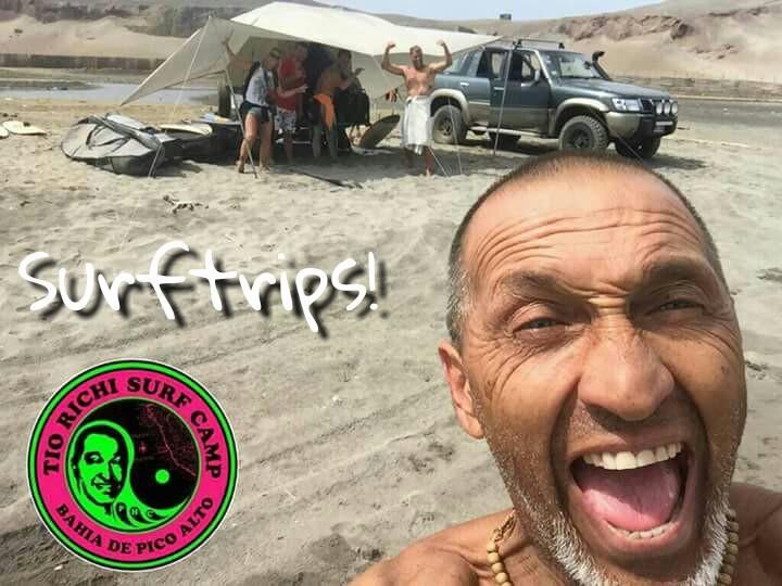 Tio Richi Surfcamp Hostel Punta Hermosa Buitenkant foto
